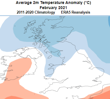Example 10 Year UK Temperature Anomaly