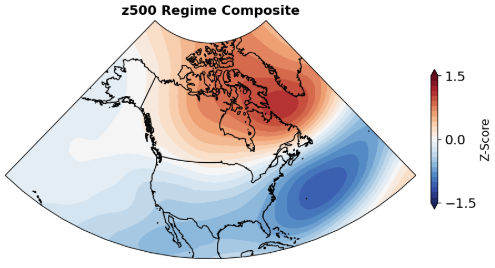 Greenland High z500 Regime Composite